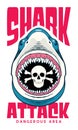 Shark attack vectorfileÃ¢â¬â stock illustration Ã¢â¬â stock illustration file